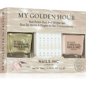 Nails Inc. My Golden Hour nagellak set