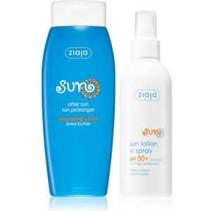 Ziaja Sun - Aftersun Set - Zonnebrandmelk SPF 50+ 170 ml - Kalmerende Lotion 200 ml