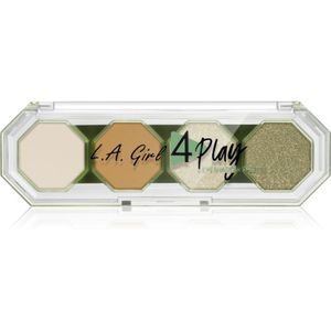 L.A. Girl Cosmetics - 4 Play - Oogschaduw Palette - Tint Cowgirl - 3.2 g