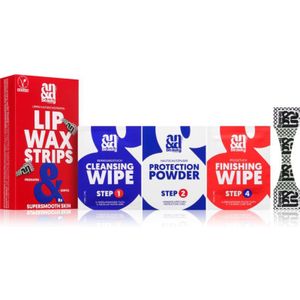 Ontharingswax - Lip Wax Strips - 8 Stuks - Inclusief Reinigingsdoekjes