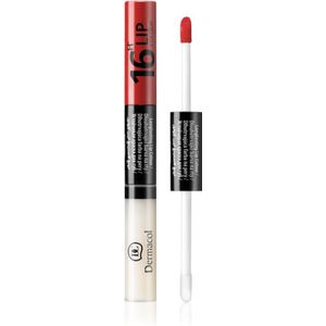 Dermacol 16H Lip Colour Langaanhoudende 2 fasen Lippenstift en Lipgloss Tint 34 4.8 g