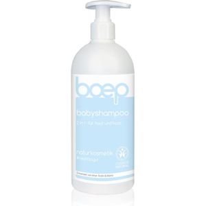 Boep Natural Baby Shampoo 2 v 1 Douchegel en Shampoo 2in1 met Aloe Vera voor Kinderen vanaf Geboorte Maxi 500 ml