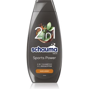 Schwarzkopf - Schauma MEN - Douchegel & Shampoo 2in1 - 400 ml
