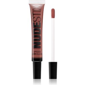 Nudestix Lip Glace Lipgloss voor meer Volume Tint Nude 06 10 ml