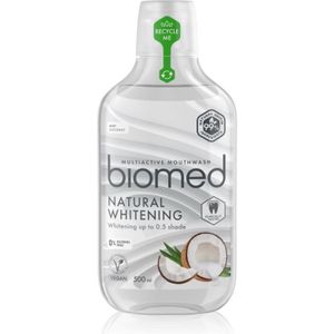 Biomed - Natural Whitening - Mondwater - 500 ml