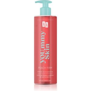 AA Cosmetics YOU.mmy Skin Peach Firm - Doucheolie - 400 ml - Hydraterende Werking