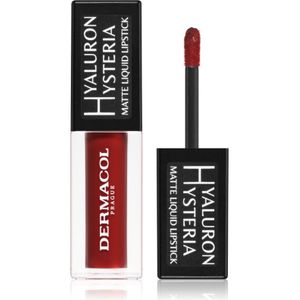 Dermacol Hyaluron Hysteria matte vloeibare lipstick Tint 08 4,5 ml