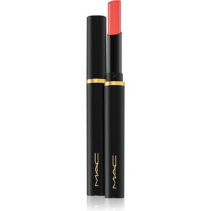 MAC Cosmetics Powder Kiss Velvet Blur Slim Stick Matte Hydraterende Lippenstift Tint Sweet Cinnamon 2 g