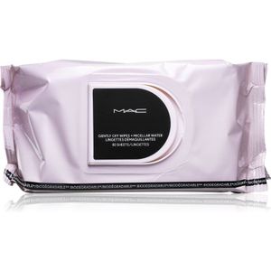 MAC Cosmetics Gently Off Wipes + Micellar Water make-up remover tissues 80 st