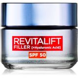 L’Oréal Paris Revitalift Filler Dagcrème tegen Huidveroudering SPF 50 50 ml