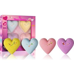 I Heart Revolution - Fizzer Kit Hearts - Badbruisballen - 1 st - Veganistisch