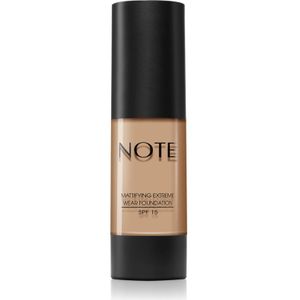 Note Cosmetique Mattifying Extreme Wear Foundation Matterende Make-up 02 Natural Beige 30 ml