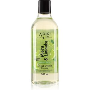 Apis Natural Cosmetics - Energy Shot - Douchegel - Mint & Lime - 500 ml