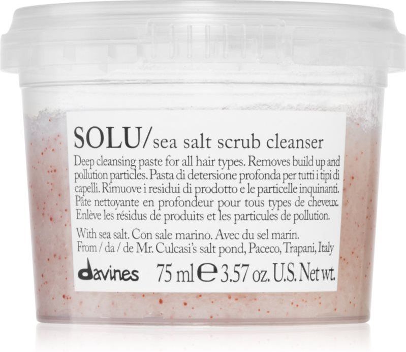 Davines - SOLU - Haar- en Hoofdhuidreiniger - 75ml - Zeezout