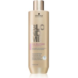 Schwarzkopf BlondMe All Blondes Light Shampoo 300ml - Normale shampoo vrouwen - Voor Alle haartypes