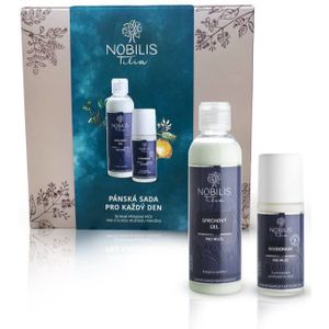 Nobilis Tilia Šetrná Přírodní Péče Pro Citlivou Mužskou Pokožku set