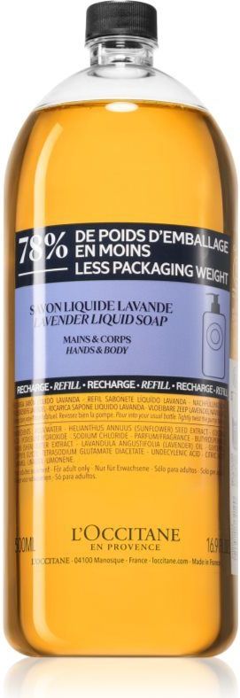 L’Occitane Shea Lavender Vloeibare Handzeep Vervangende Vulling 500 ml