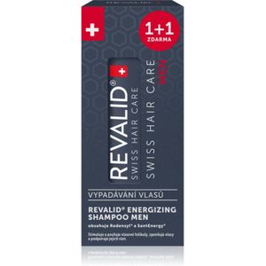 Revalid Energizing Shampoo Men Actieve Shampoo tegen Haaruitval 2x200 ml