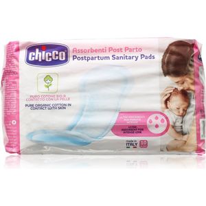 Chicco - Kraamverband - Wit - 100% Biologisch Katoen - 10 Stuks