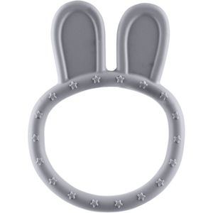 Zopa Silicone Teether Rabbit bijtring Dove Grey 1 st