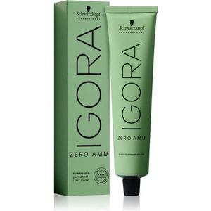 Schwarzkopf Professional IGORA ZERO AMM Pernamente Haarkleuring zonder Ammoniak Tint 4-6 60 ml