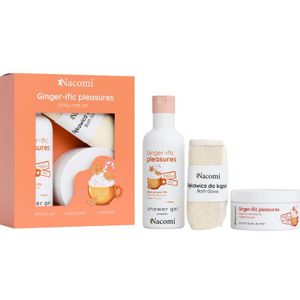 Nacomi - Ginger-ific Pleasures - Gift Set - 3 Stuks - Veganistisch