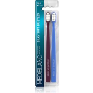 MEDIBLANC Toothbrush Silk Tandenborstel met zachte borstelharen 2 st