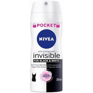 NIVEA Invisible Black & White Clear Anti transpirant in Spray 100 ml