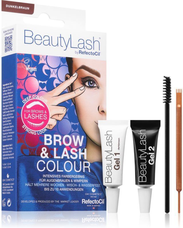 BeautyLash - Brow & Lash Colour - Donkerbruin - Plantenextracten