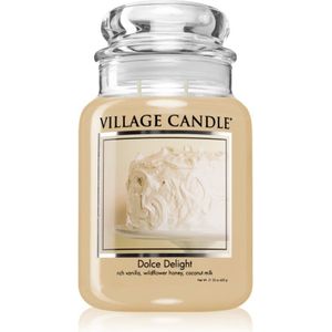 Village Candle Dolce Delight geurkaars (Glass Lid) 602 gr