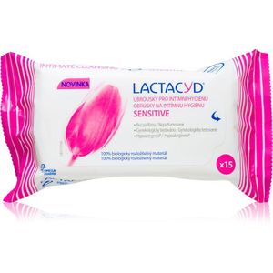 Lactacyd Sensitive Doekje voor Intimehygiene 15 st