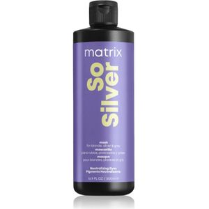 Matrix So Silver Masker neutraliseert gele Tinten 500 ml