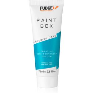 Fudge Paintbox semipermanente haarkleur voor het Haar Tint Turquoise Days 75 ml