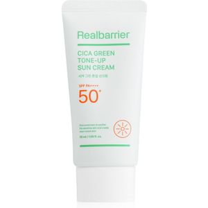 Real Barrier - Cica Green Tone-Up Sun Cream - Zonnebrand - SPF 50+ - 50 ml