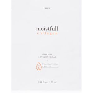 ETUDE Moistfull Collagen hydraterende sheet mask met Collageen 25 ml