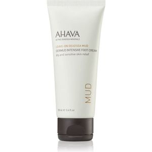 AHAVA Dead Sea Mud Intensieve Voetcrème voor Droge en Gevoelige Huid 100 ml