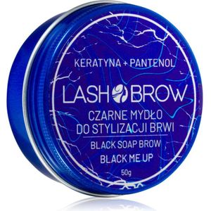 Lash Brow - Black Soap Brow - Wenkbrauw Styling - Zwart - 50 g
