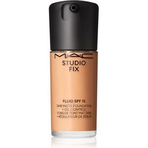 MAC Cosmetics Studio Fix Fluid SPF 15 24HR Matte Foundation + Oil Control Matterende Make-up SPF 15 Tint C4.5 30 ml