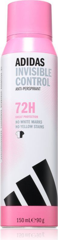 Adidas Invisible Control Antitranspirant Spray 150 ml