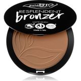 puroBIO Cosmetics - Resplendent - Bronzer - Tint 01 Pale Brown - 9 g