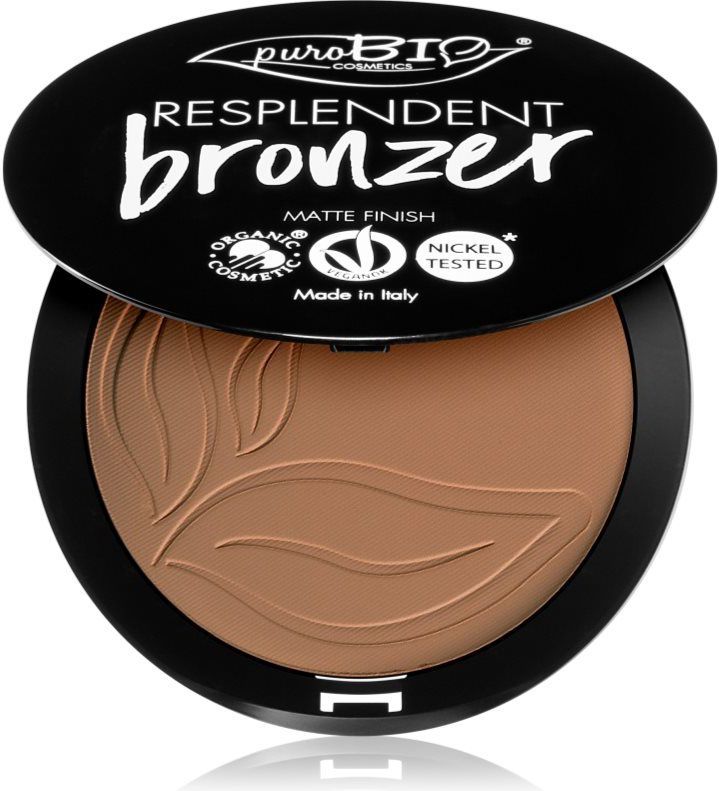 puroBIO Cosmetics - Resplendent - Bronzer - Tint 01 Pale Brown - 9 g