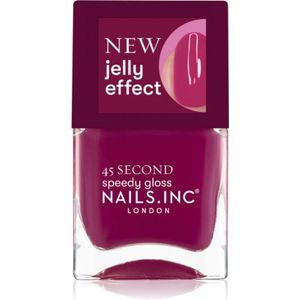 Nails Inc. 45 Second Speedy Gloss Snel Drogende Nagellak Tint Amelia 14 ml