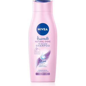 Nivea Hairmilk Natural Shine Verzorgende Shampoo 400 ml