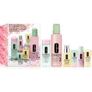 Clinique Skincare Set 3-Step Skincare Set For Oily Skin Gift Set voor Vette Huid