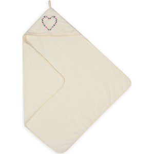 Babymatex Robin handdoek met kap White 80x80 cm
