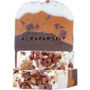 Almara Soap - Choco Cookie - Handgemaakte Zeep - 100 g - Veganistisch
