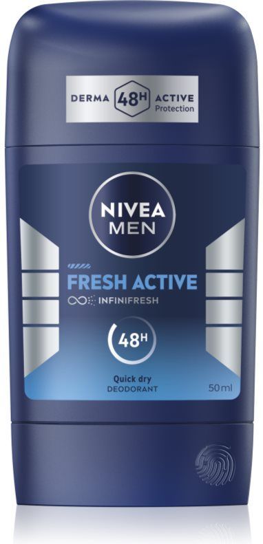 NIVEA MEN - Fresh Active - Deodorant - 50 ml