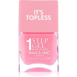 Nails Inc. It’s Topless Gel Nagellak voor Langdurige Effect Tint Allegra 14 ml