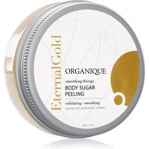Organique Eternal Gold Smoothing Therapy Verzachtende Suikerpeeling met Glitters 200 g