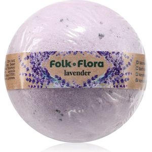 Folk & Flora - Lavender - Badbom - 130 g